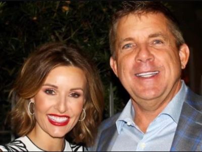 Beth Shuey's former husband Sean Payton with his current partner Skylene Montgomery